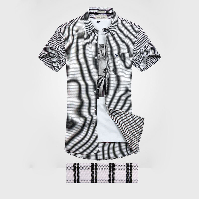 Nueva Abercrombie Fitch Hombres Algodón camiseta de verano AF6840